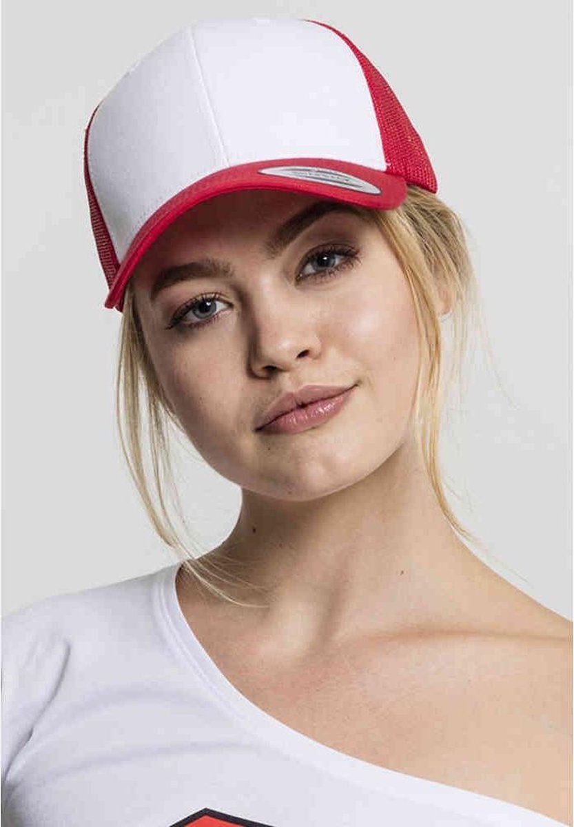 Urban Classics Pet Retro Trucker Colored Rood