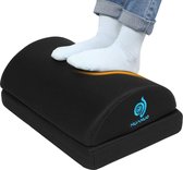 EverestPeak® Ergonomisch Voetenbankje + Voetensteun - Massage Design - Multifunctioneel - Wasbare Hoes - Anti-Slip Onderkant - 43 x 30 CM