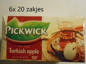 Pickwick kruidenthee - Turkish apple - multipak 6x20 zakjes
