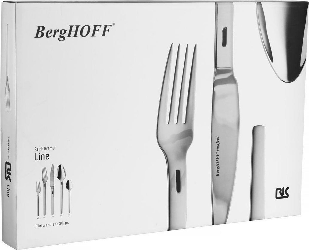 Bevatten intelligentie Tot ziens BergHOFF Essentials Line 30-delige bestekset | bol.com