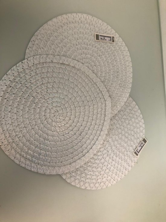 Placemats Wit 3 pcs