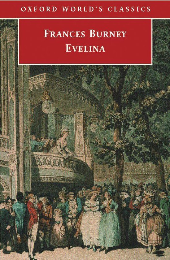 Oxford World's Classics - Evelina : Or the History of A Youn ... - cover