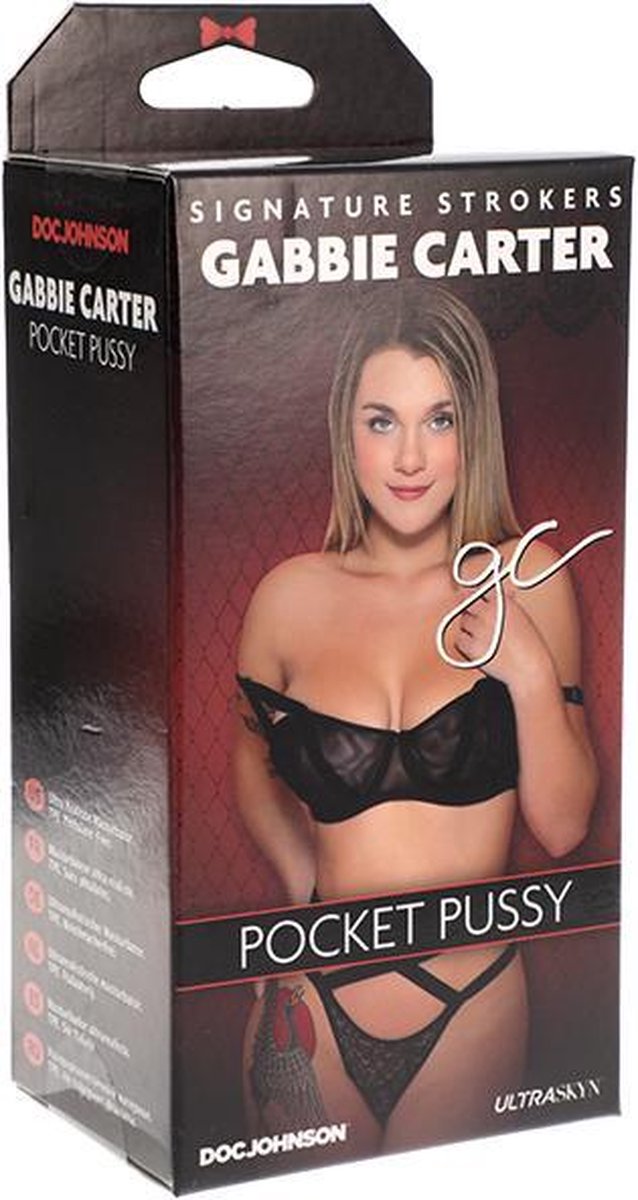 Doc Johnson Signature ULTRASKYN Strokers Leo of Leolulu Pocket Pussy Male Masturbator Stroker Vanilla main image 0