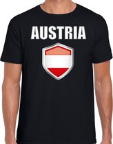 Oostenrijk landen t-shirt zwart heren - Oostenrijkse landen shirt / kleding - EK / WK / Olympische spelen Austria outfit 2XL