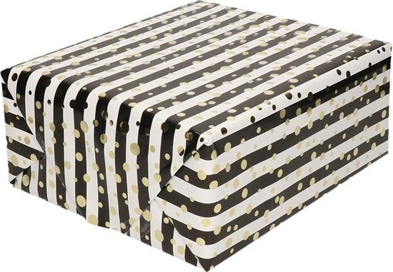 Papier Cadeau Métallisé Rouge NESCCI – Brillant, Uni, Pour Emballer Vos Présents