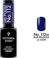 Gellak Victoria Vynn™ Gel Nagellak - Salon Gel Polish Color 112 - 8 ml. - Blue Delicious