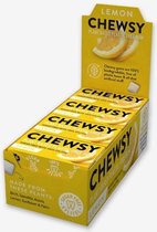 12 DOOSJES MET 10 KAUWGOMS. Chewsy Lemon met een heerlijke citroensmaak.