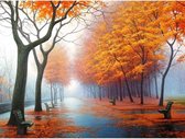 Diamond Painting Herfst - 40 x 50 cm - Incl. Diamant Steentjes en Diverse Tools