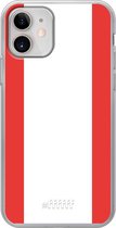 iPhone 12 Mini Hoesje Transparant TPU Case - FC Emmen #ffffff