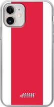 iPhone 12 Mini Hoesje Transparant TPU Case - AFC Ajax #ffffff