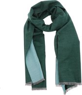 Brede Sjaal van Bamboe - Dames en Heren - Omslagdoek - Groen Mint