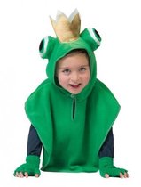 Baby frog cape | Verkleedkleding - Groen
