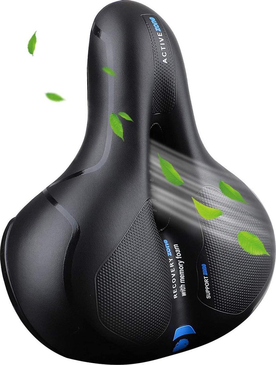 Zadel | Fietszadel | Stadszadel | Ergonomisch | Dames en Heren | Memory-schuim  | | bol.com