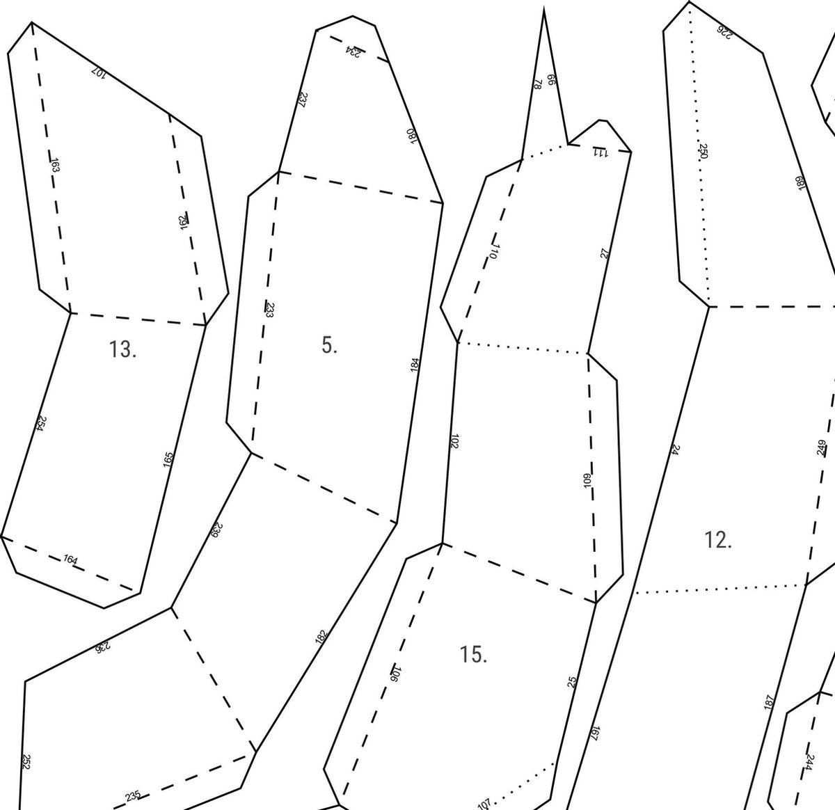 3D PapercraftKit Eekhoorn Grijs doe het zelf pakket