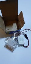 Optronic DL 2113 SQ 1x1W DS-829B LED lamp voor plafond of wand