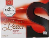 Droste Chocoladeletter Puur - Letter S - 2 x 100 gram