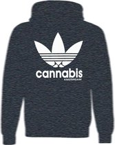 Hoodies adults - Cannabis - Dark Heather