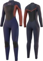 Mystic Dames Wetsuit Diva Fullsuit 5/3mm Double Fzip Women - Night Blue M