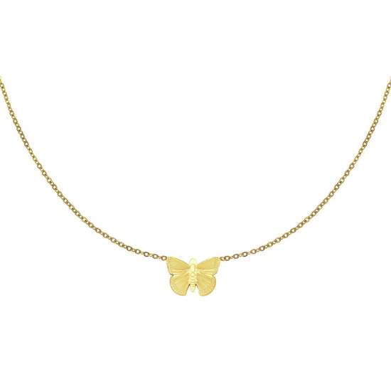 Yehwang - Ketting - Vlinder - Butterfly - Goud