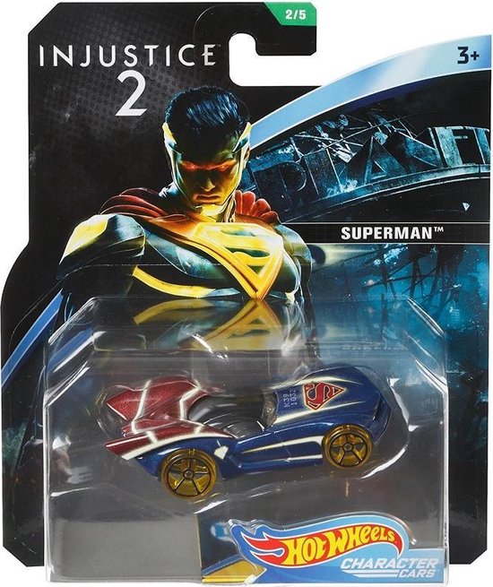 Hot Wheels Character Cars: Injustice 2 - Superman | bol