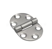 Luikscharnier - 47x30x2 - Rvs - Knoop boven