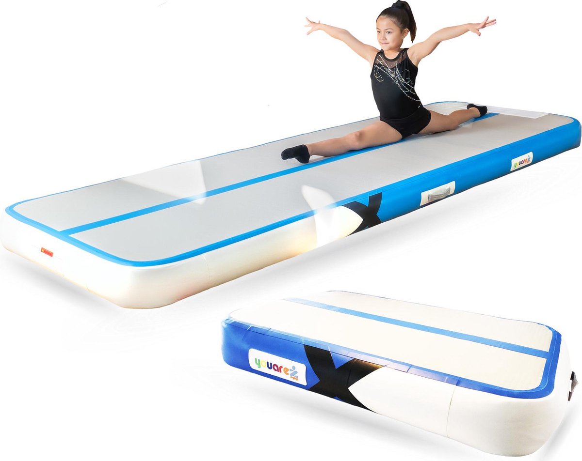 YouAreAir Turnmat combi AirTrack Pro + AirBoard 4.0 3x1x0,15 M + 0