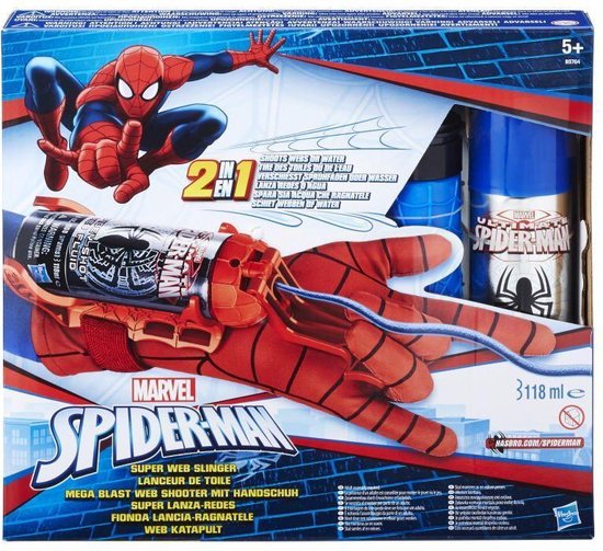 Speelfiguur Spider-man Super Web Slinger - Hasbro
