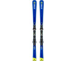Salomon Ski model S/Max X9 - Blauw/Geel - Lengte 165 cm | bol.com