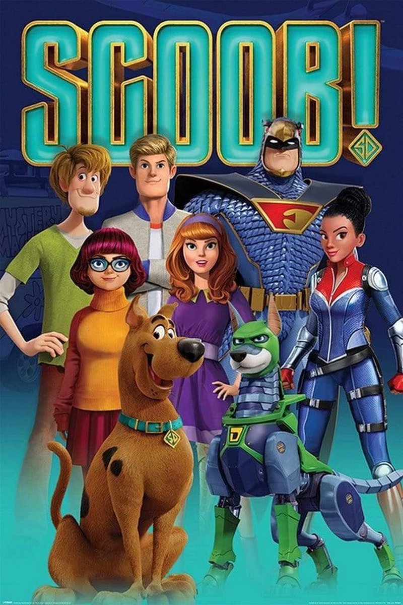 Pyramid Poster Scoob - Scoob -y Gang and Falcon Force 61x91,5cm Divers