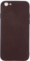 Leren Telefoonhoesje iPhone 6/6S – Bumper case - Chocolade Bruin