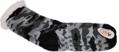 Huissokken - Camouflage - Zwart - One Size