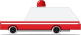 Candycars - Houten Speelgoedautos - Ambulance speelgoed auto