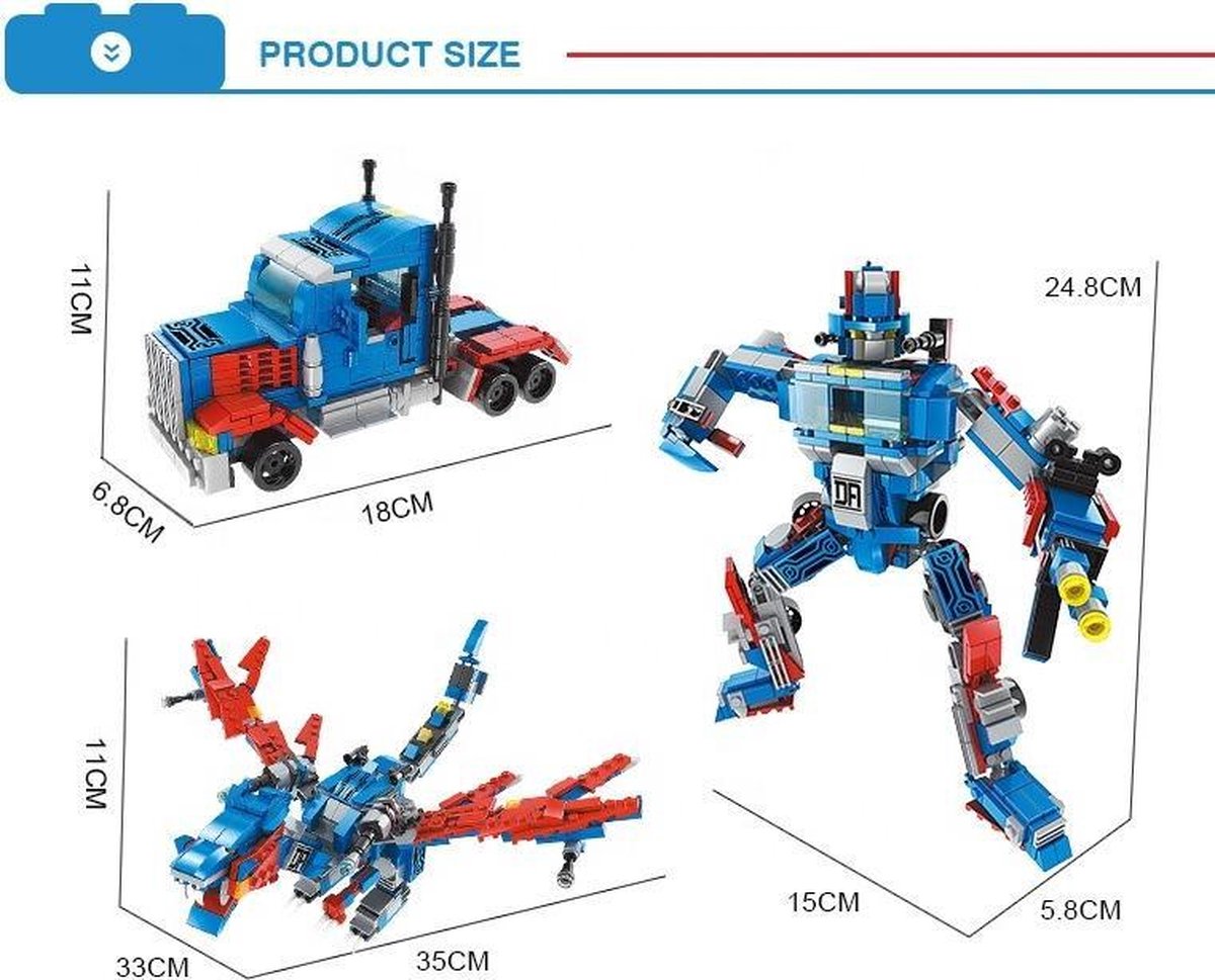 Transformers speelgoed robots Robot speelgoed Bouwpakket