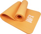 #DoYourFitness - Extra dikke fitness mat - »Jivan« - duurzaam, non-slip, huidvriendelijk, slijtvast - 183 x 61 x 2,0 cm - oranje