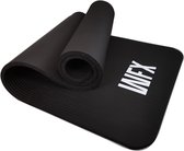 #DoYourFitness - Extra dikke fitness mat - »Jivan« - duurzaam, non-slip, huidvriendelijk, slijtvast - 183 x 61 x 2,0 cm - zwart