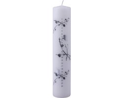 Adventskaars - 25 cm - Adventskaars kalender - ong. 56 branduren - Kerst