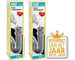 HG Haarontstopper - 450 ml - 2 Stuks !
