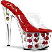 Pleaser Sandales -39 Chaussures- ADORE-701FL US 9 Rouge