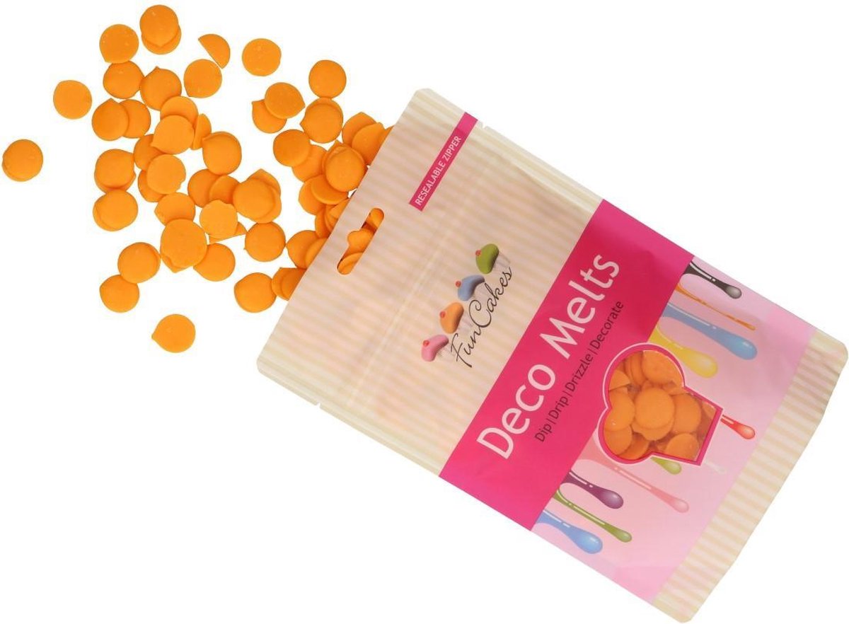FunCakes Deco Melts - Oranje - 250g