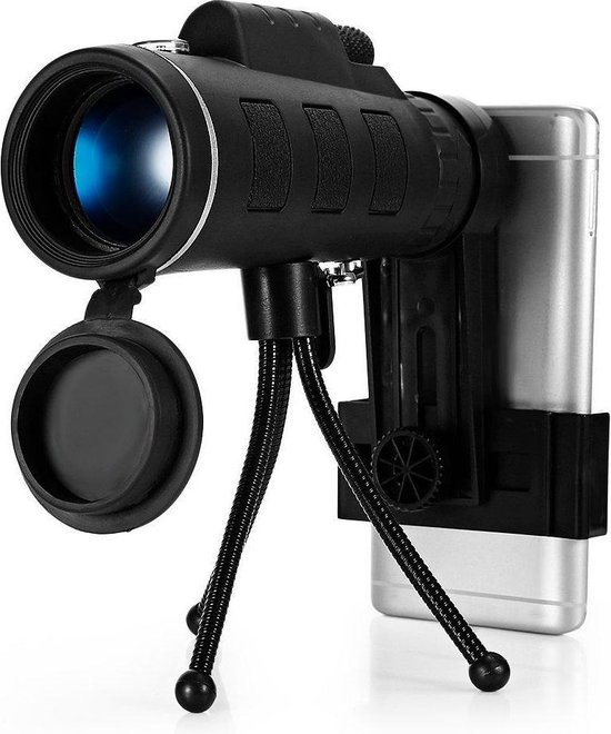 MikaMax smartphone telescoop – 12x zoom – monoculair – set