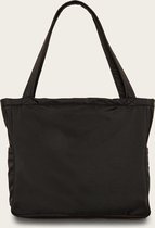 Omay Classic Bag - Schoudertas voor Dames - Shopper Zwart - 45x10x41 cm - Handmade - Waterbestendig