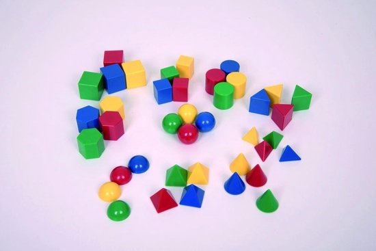 Afbeelding van het spel Kleine Geometrische Vormen - Set van 40
