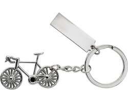 Cycle Gifts Racefiets Sleutelhanger - Sleutel - Keychain - Fietser - Hanger - Cadeau - Zilver Cycle Gifts Racefiets Sleutelhanger - Sleutel - Keychain - Fietser - Hanger - Cadeau - Zilver