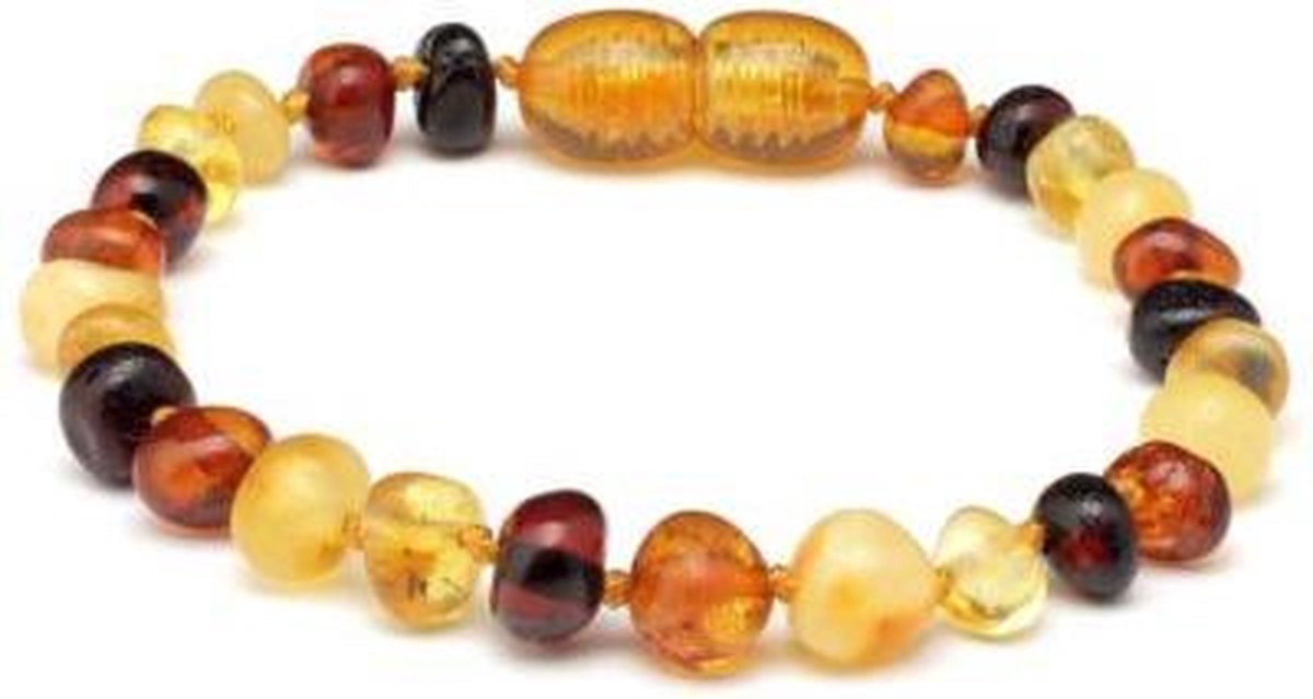 Barnsteen baby armband Pijnstillend Baby armbandje Hand gemaakt! Natuurlijke...