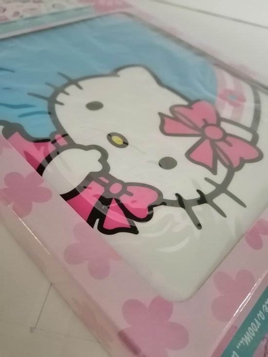 Hello Kitty - Stickers muraux - Rose / bleu - Max. 23,8 x 22,3 cm