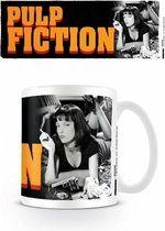 Pulp Fiction Mia mok / cadeau / film fans / kado / drinkbeker / koffie-thee beker / keramiek / ca.325ml / ca.10 cm