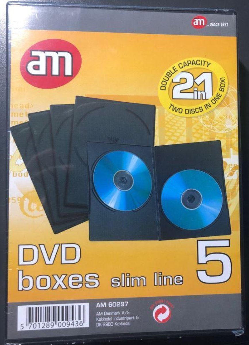 Boîtiers DVD Slim Line | bol.com