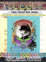 Erik Catie - Satie Piano Cat (Kat) Animal Composer - Kaarten - 20 stuks