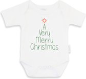 Rompertje, A Very Merry Christmas -  eerste kerstmis - kerstbaby - maat 50-56