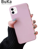 Iphone Beschermhoes | Case | Iphone 11 | Blush | Roze | Lichtbruin